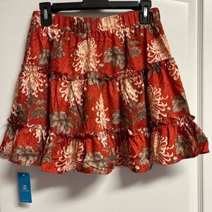 CupShe Ruffled Flowy Women’s Medium Beach Skirt NWT